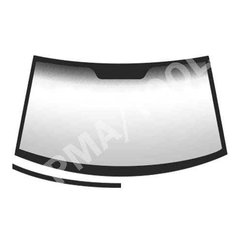 TOYOTA Yaris, III, 2011-2020, windscreen, bottom