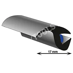 [1020000007] ProFlexx Universal profile with butyl, 17 mm, 23 m roll