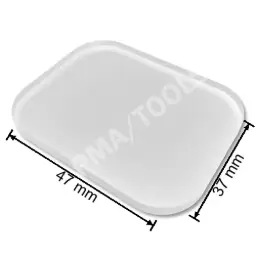 [1040100019] SensorTack® Ready+ Sensor pad Type 23, silicone