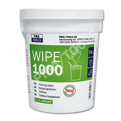Wipe1000 Cleaning wipes, 72 pcs. in dispenser 