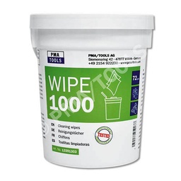 [1030200004] Wipe1000 Cleaning wipes, 6 x 72 pcs. in dispenser