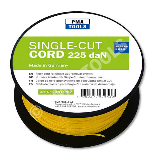Fiber cord 225 daN for Single-Cut removal system, 100m