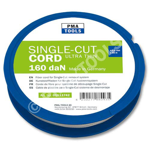 Fiber cord 160 daN for Single-Cut removal system, ultra thin, 50 m