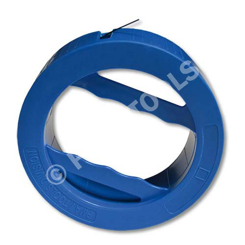 Square wire, refined, 0,6 mm, 50 m on plastic dispenser