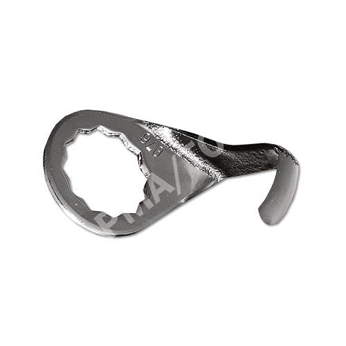 FEIN Knife 076 U-form, short side, 24 mm, 2 pcs.