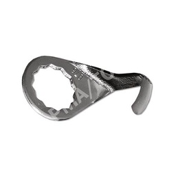 [1030400089] FEIN Knife 076 U-form, short side, 24 mm, 2 pcs.