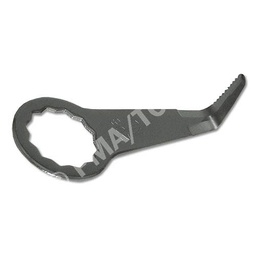 [1030400093] FEIN Knife 208 L-form, toothed, 19 mm, 2 pcs. 