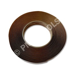 [1030500020] Butyl rubber tape, black, 3 mm, 6 m roll