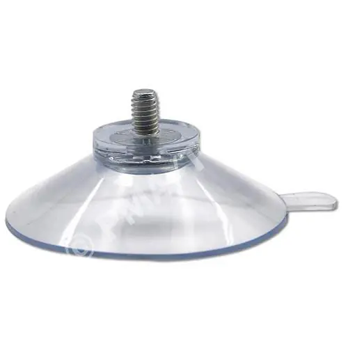 Suction cup with M4 thread and pull-tab Abziehlasche