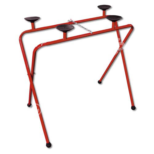 Windscreen table, red, 80 kg 