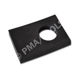 [1031100023] Replacement rubber cushion for glass rack, 50 x 70 mm