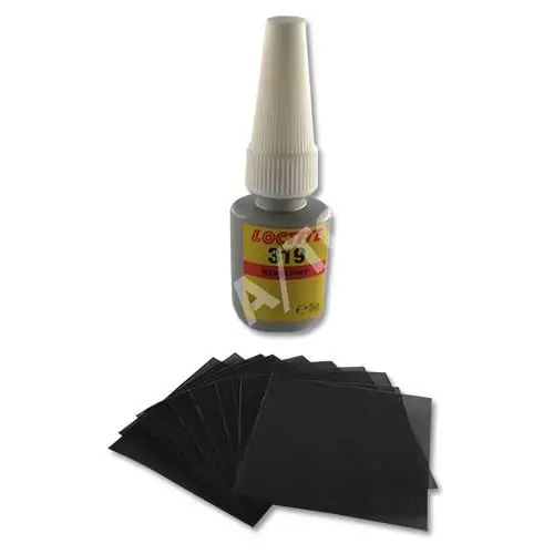 [1050100006] LOCTITE Glass/metal adhesive kit for rear-view mirror, 11 pcs.