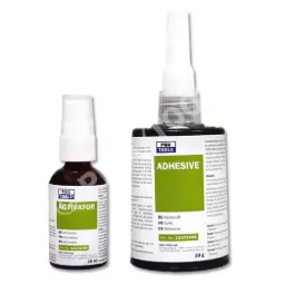 [1050100008] PT Glass/metal adhesive kit, 2 pcs. 