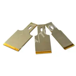 [1030400105] Chisel blades with titanium-coated cutting edge, bicolour, 10 pcs in package