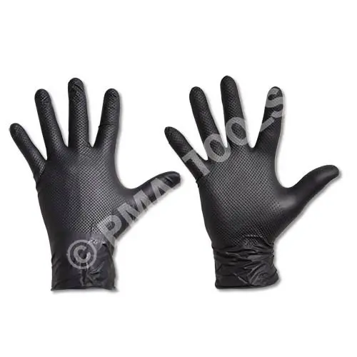 Gloves, nitrile grip, 50 pcs