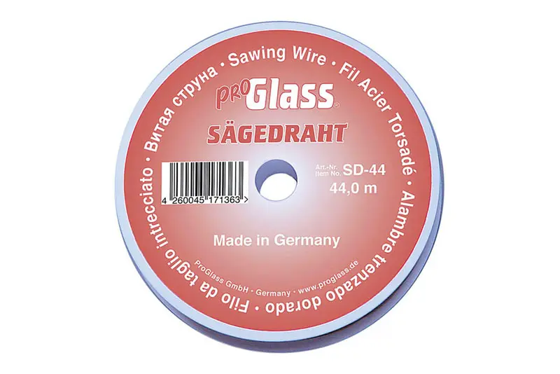 ProGlass Sawing Wire SD, 0,80 mm, 44 m on plastic dispenser