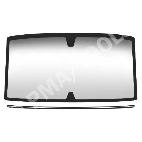 ISUZU FSR, F-Series VI, 2008-, windscreen, bottom