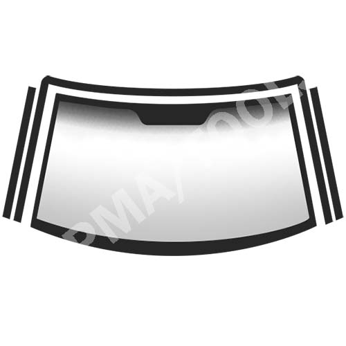 MAZDA 626, GF/GW, 1997-2002, three-sided perimeter