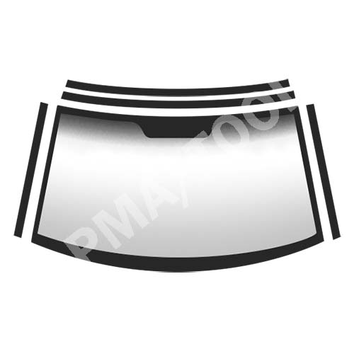 NISSAN Bluebird, T12/T72, 1985-1990, windscreen, 3/4 perimeter