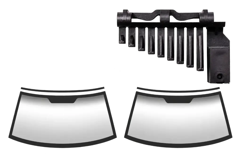 RENAULT Kangoo, I, 1997-2008, windscreen moulding, 3/4 perimeter