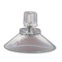 Suction cup inclusive cap nut M4, 2 pcs. 
