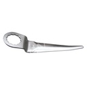 FEIN Knife 125 straight form, Z-bend, 70 mm, 2 pcs.
