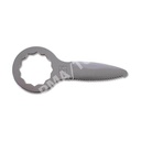 FEIN Knife 073 straight form, toothed, 35 mm, 2 pcs.