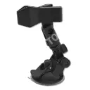 Support stand with suction cup for UV LED lamp