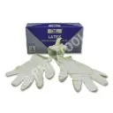 Latex gloves, powdered size L, 100 pcs.
