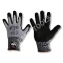 Safety gloves, cut-resistant nitrile-coated, size XL, 1 pair