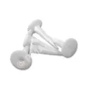 Cartridge nozzles, white, 100 pcs. 