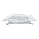 HONDA Accord Sedan/Estate, 03-08, WS-Clip pinchweld A-pillar, white