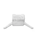 HONDA Civic 5dr, 06-12, WS-Clip moulding A-pillar, top, white