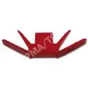 MITSUBISHI Pajero Pinin, 99-, WS-Clip moulding A-pillar, red