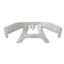 VOLVO S40/V40, 96-04, WS-Clip moulding A-pillar, white