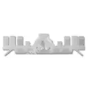 WS-Clip A-pillar, white