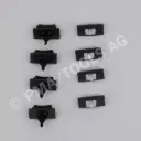 FORD Transit, 00-06, WS-Clip set A-pillar, 8 pcs.