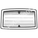 VW T3, 79-92, BL-Rubber solid, tailgate