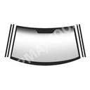 FORD Kuga, 08-12 WS-Trim set, inside/outside, 4 pcs.